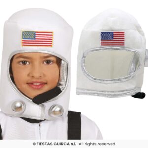 casco astronauta infantil tela
