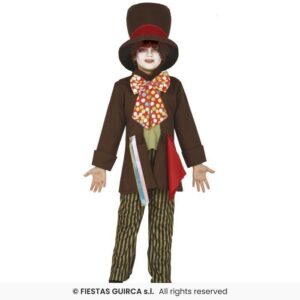 disfraz sombrerero 3-4 años