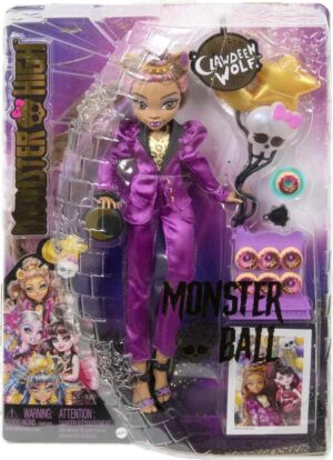 Monster High Clawdeen - Muñeca de lobo
