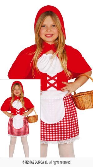 DISFRAZ LITTLE RED GIRL, INFANTIL, 10 – 12 Años