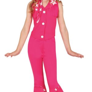 DISFRAZ BARBIE PINK COUNTRY 7-9 Años
