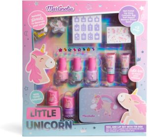 Martinelia Little Unicorn Nail&Lip Set With Tinbox