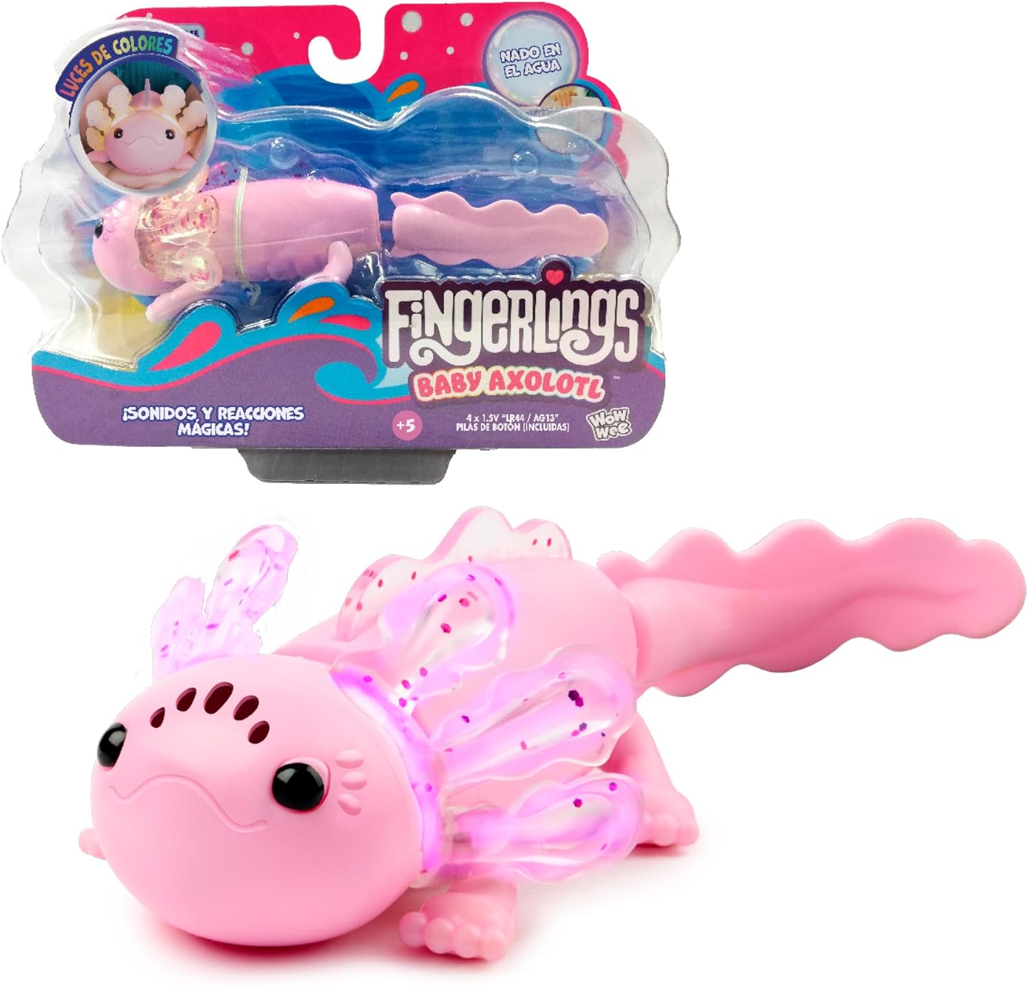 Fingerlings Axolotl Nadador