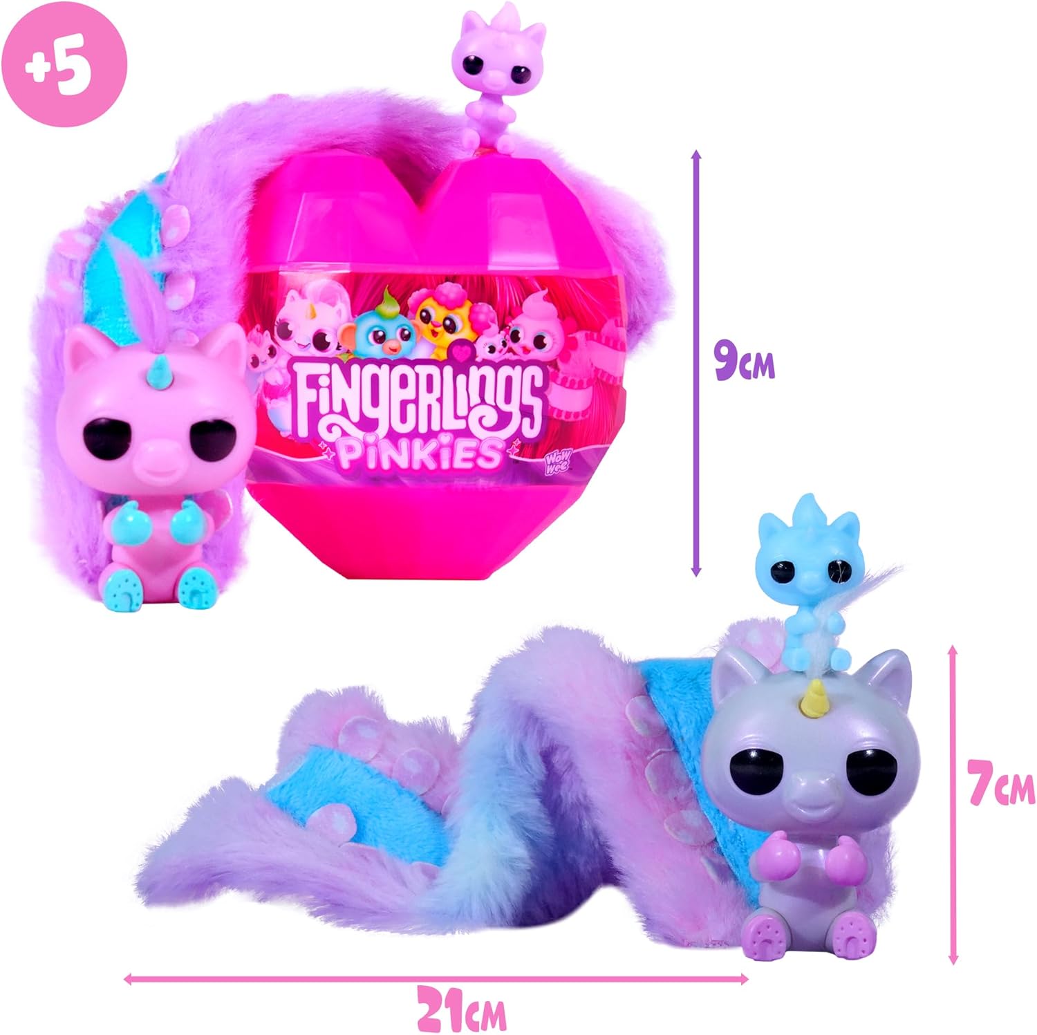Pinkies Fingerlings - Imagen 3