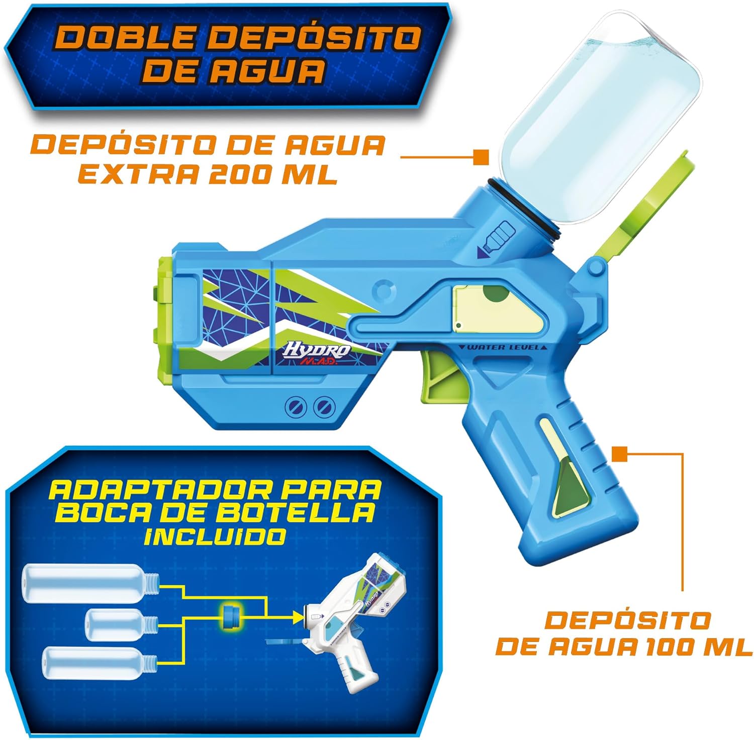 Hydro Mad Mini Blaster Pack Doble - Imagen 3