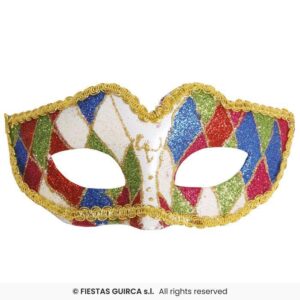 Antifaz arlequin