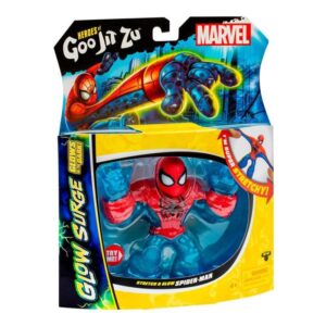 Goo Jit Zu Figura Marvel Glow Surge SPIDER-MAN