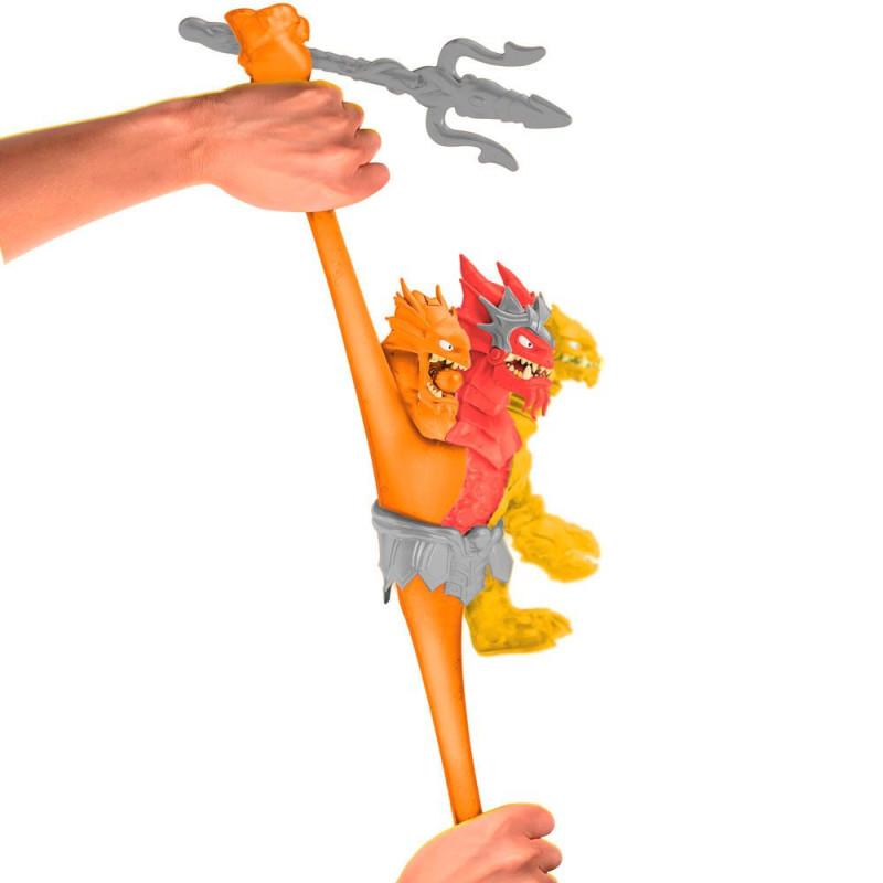 Goo Jit Zu Lava Fury King Hydra - Imagen 7