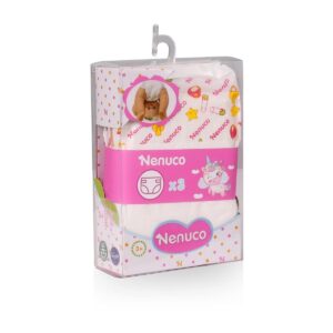 Nenuco - Accesorios Pack de 3 Pañales - DIAPER