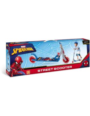 Patinete 2 ruedas aluminio Spiderman