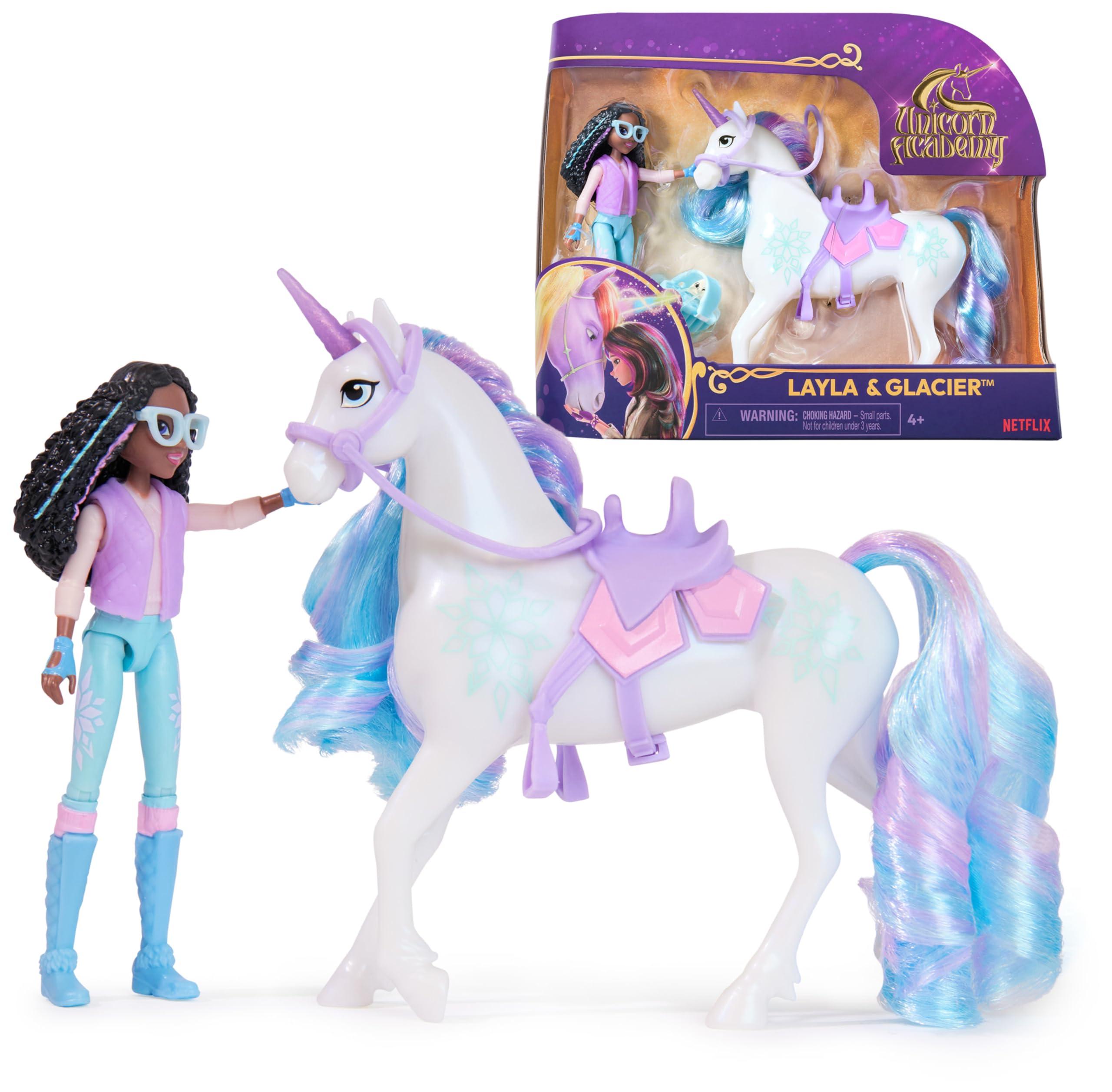 Unicorn Academy, Layla & Glacier Set