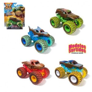 Monster Jam Surtido Mud Blasters 1:64 cambia de color