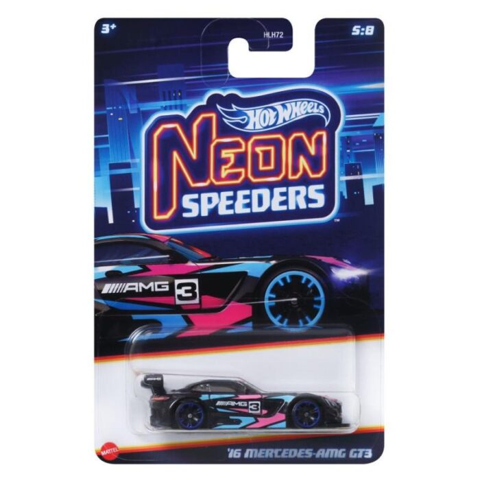 Hot Wheels Neon Speeders Coche Surtido - Imagen 5