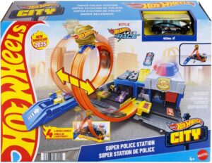 Hot Wheels Supercomisaría de policía Conjunto