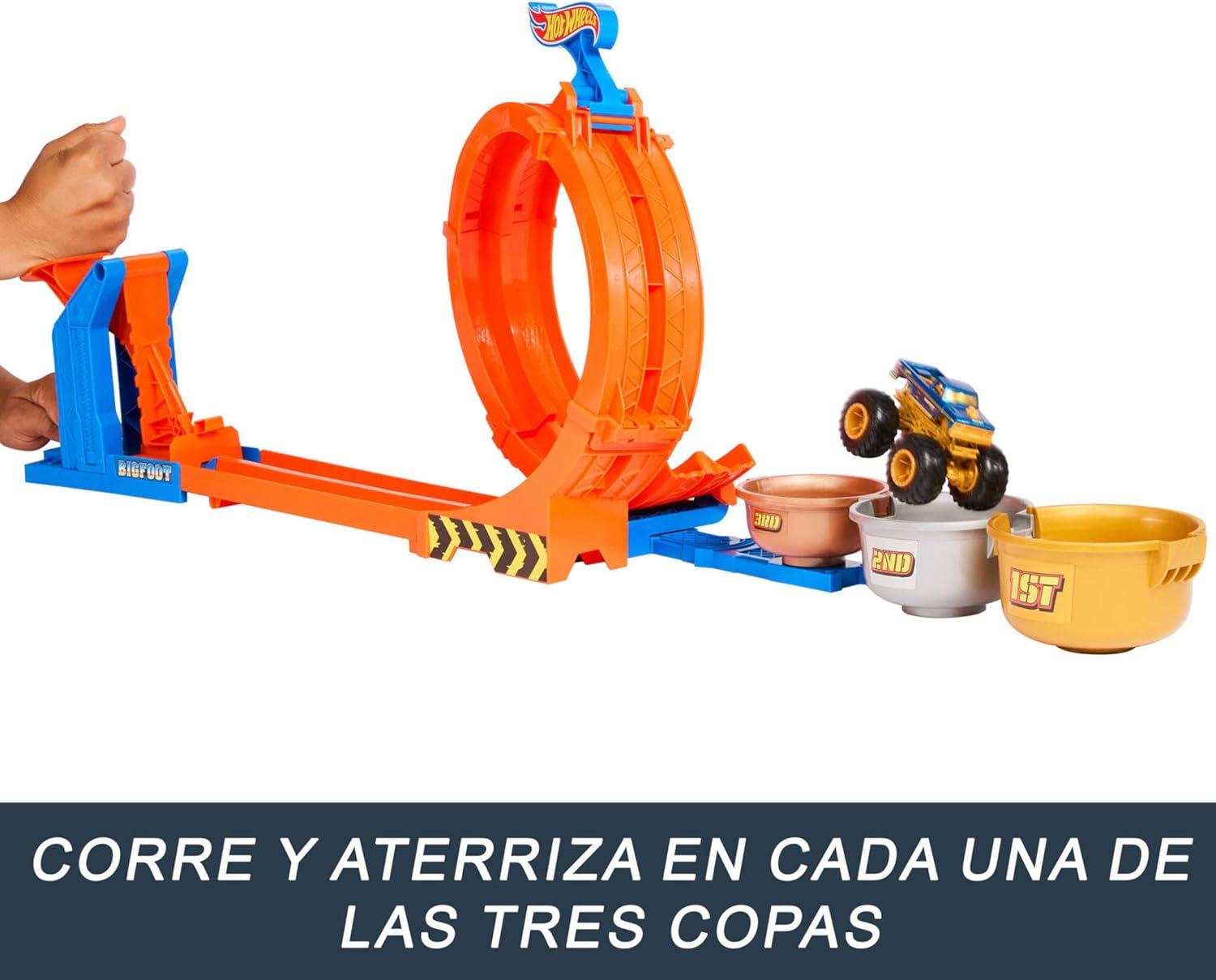 Hot Wheels Monster Trucks Trofeo Challenge De - Imagen 2