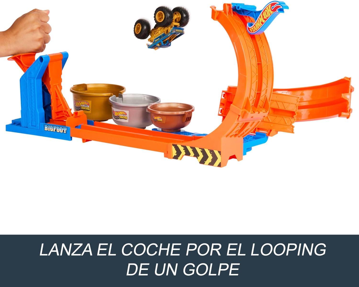 Hot Wheels Monster Trucks Trofeo Challenge De - Imagen 3