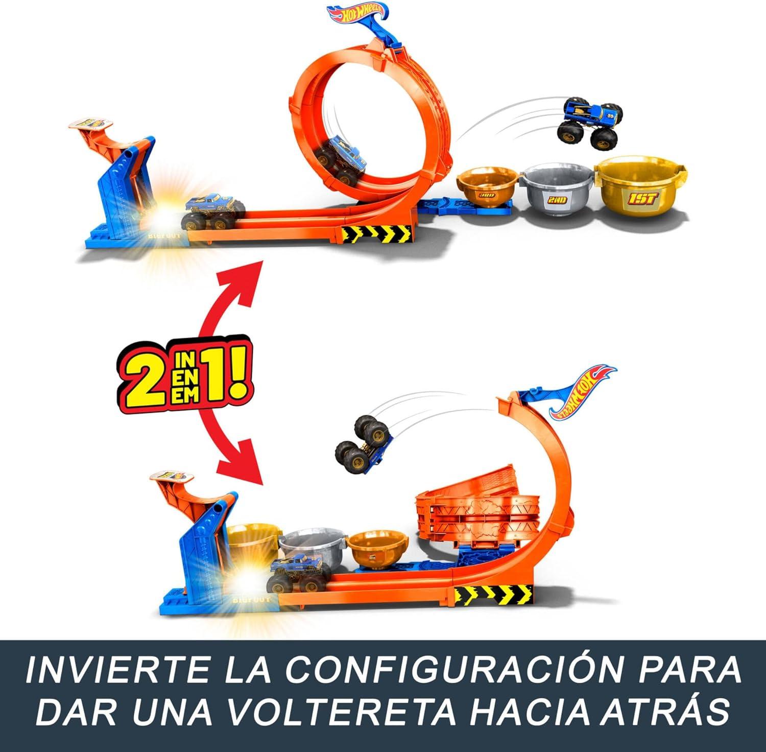 Hot Wheels Monster Trucks Trofeo Challenge De - Imagen 4