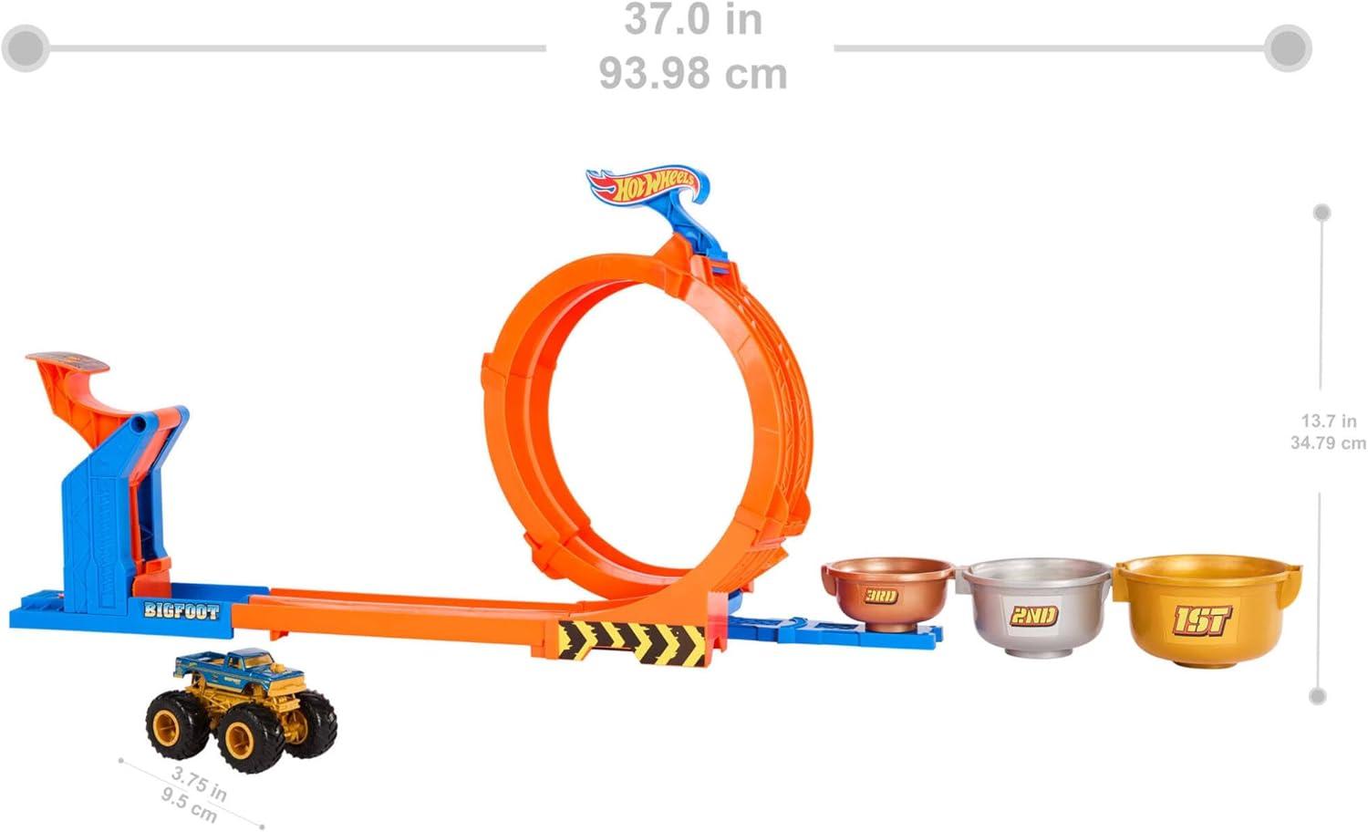 Hot Wheels Monster Trucks Trofeo Challenge De - Imagen 5