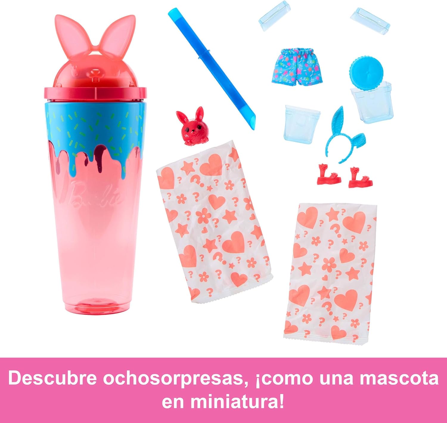 Barbie Pop Reveal Colección Batidos Dulce gat - Imagen 3