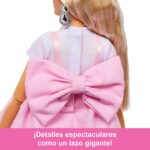 Muñeca Barbie Deluxe Style Nº 3 con Vestido Barbiecore - Imagen 5