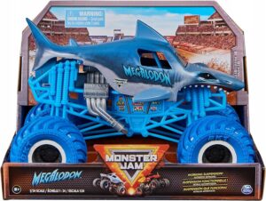Coche Monster Jam Megalodon Oscuro 1:24