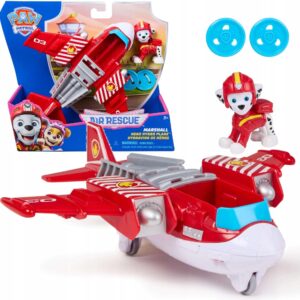 Paw Patrol Air Rescue Marshall Fire Avión de Rescate de Bomberos
