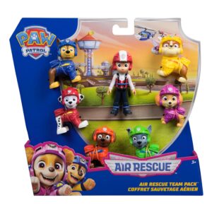 Paw Patrol Pack 7 Figuras Air Rescue Patrulla Canina
