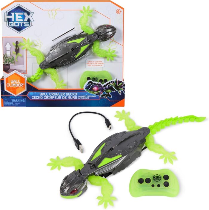 Hexbots Lagarto Trepador De Paredes Gecko - Imagen 3