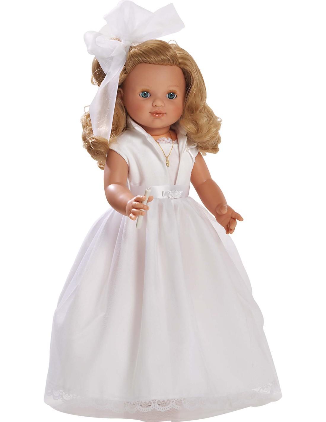 MUÑECA MARIA COMUNION VESTIDO TUL