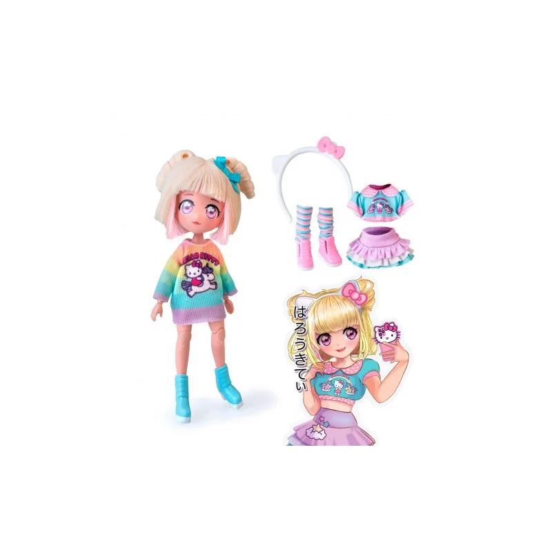 Muñeca Manga Fashion Unicorns Hello Kitty - Imagen 2