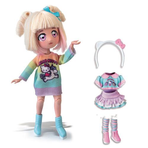 Muñeca Manga Fashion Unicorns Hello Kitty - Imagen 3