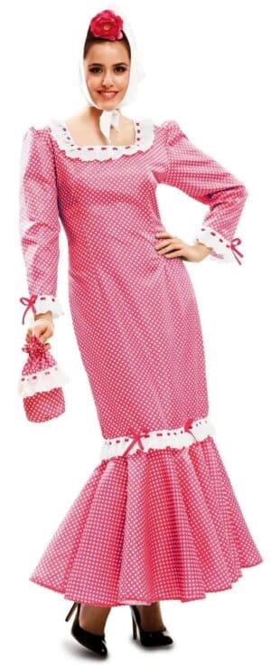 DISFRAZ CHULAPA MADRILEÑA ROSA MUJER XXL