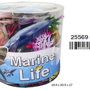 Bote Animales Marinos 34 pzas