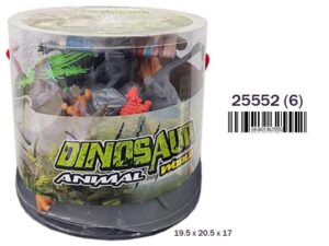 Bote Animales Dinosaurio 34 pzas