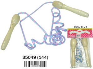 Saltador c/mango de madera surtido