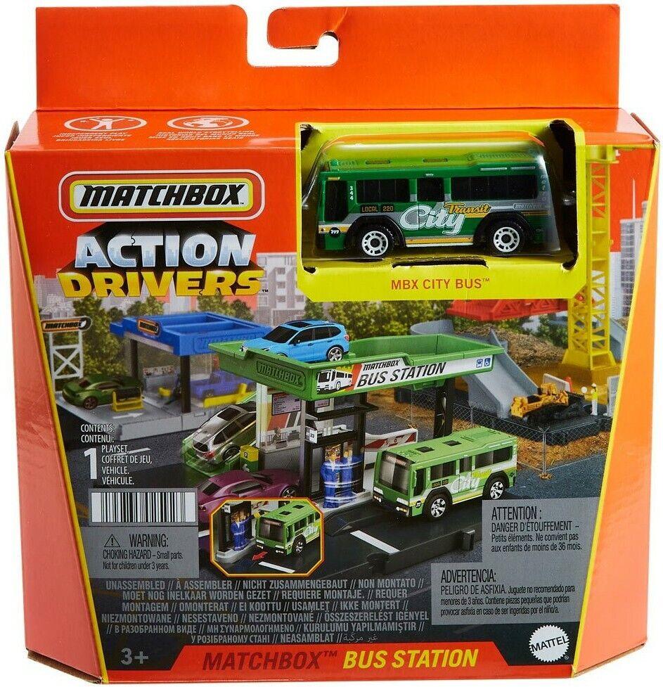 Matchbox 2022 Action Drivers Estación de Autobuses