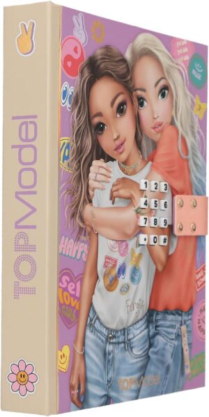 TOPModel diario con código secreto y sonido GIRL POWER