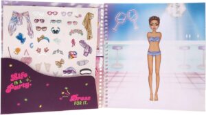 TOPModel Dress Me Up Stickerbook Sports