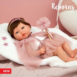 Muñeca Reborn Arias Princess Rosa con Manta
