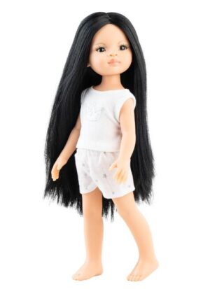 Muñeca Paola Con Pijama 32 Cm en Bolsa