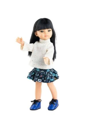 Muñeca Liu Falda y Jersey 32 cm
