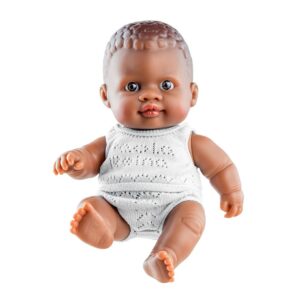 Muñeco Gordi Negrito Pijama 21cm