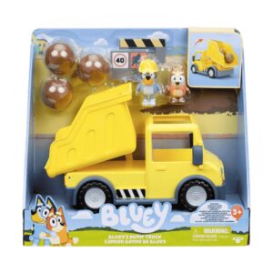 Bluey Camión Volquete con 2 Figuras