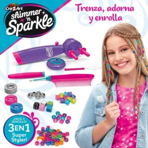 SHIMMER N SPARKLE-ESTUDIO PEINADO 3 EN 1