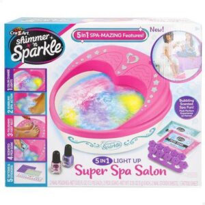 SHIMMER N SPARKLE-SPA PIES 5 EN 1 C/LUZ