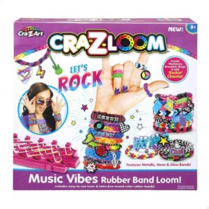 CRA-Z-LOOM-ESTUDIO BRAZALETS LET´S ROCK