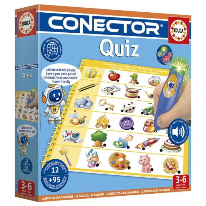 Educa Conector Quiz Juego Educativo - Imagen 1