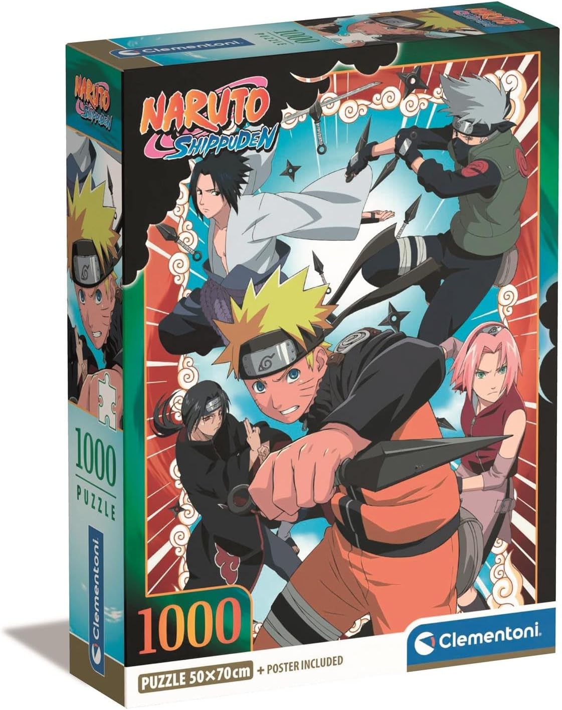 Puzzle 1000 Pzs Naruto -Compact-1
