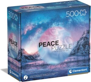 Puzzle 500 Pzs Hqc Peace Puzzle - Light Blue  -