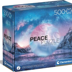 Puzzle 500 Pzs Hqc Peace Puzzle - Light Blue  -
